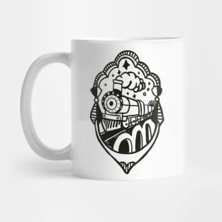 Railway lover train driving train driver maquinista love trains Mug